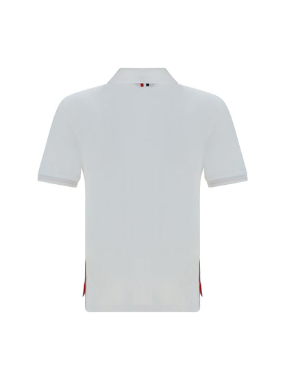 THOM BROWNE Short Sleeves Polo