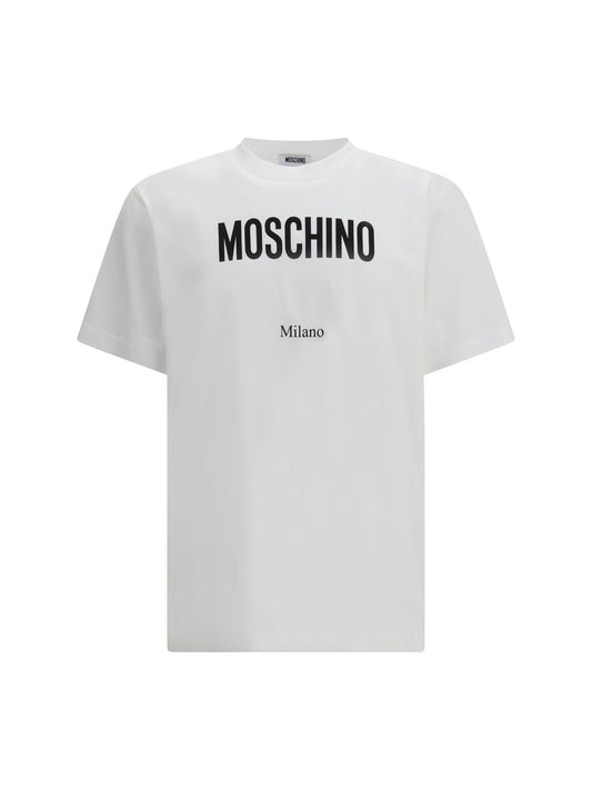 MOSCHINO Organic cotton jersey T-shirt