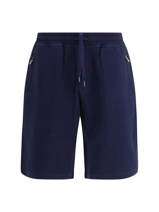 BRUNELLO CUCINELLI Shorts in cotton cashmere and silk