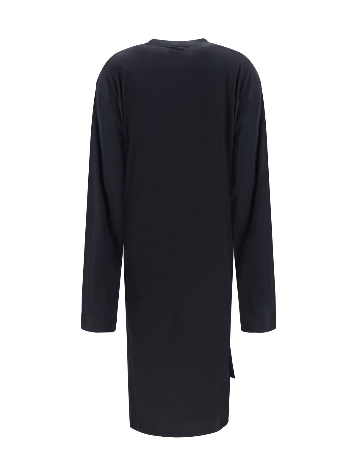 Balenciaga Twisted-knot cotton Dress - Black