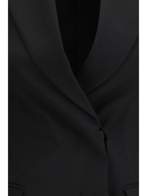 Max Mara Sportmax Tailored wool Blazer - Black