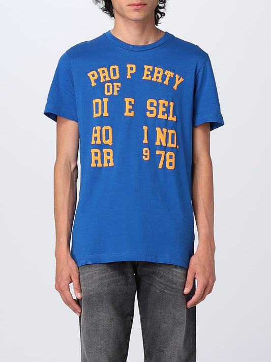 Diesel T Shirt Men Blue