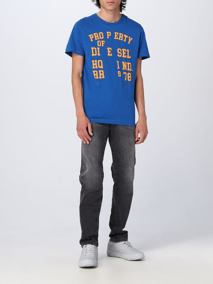 Diesel T Shirt Men Blue