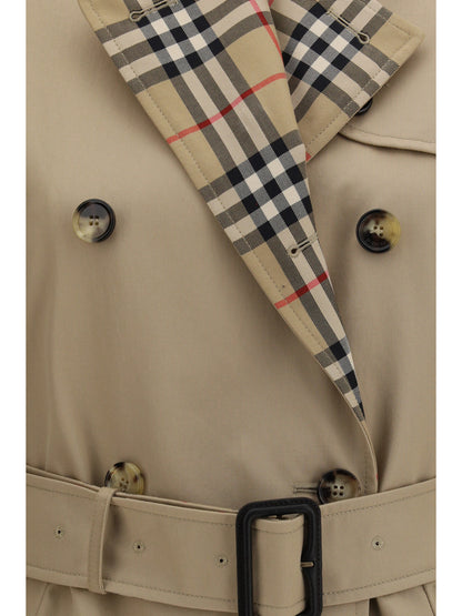 Burberry Lakefield short Trench Coat - Honey