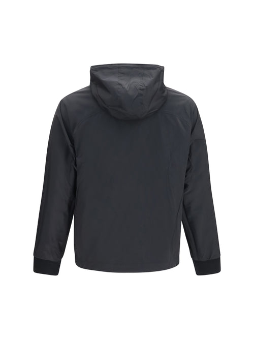 C.P. Company Reversible merino wool and stretch nylon Cardigan - Black