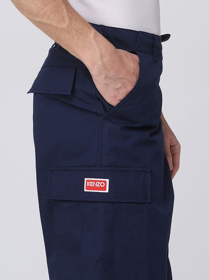 Kenzo Pants Men Blue