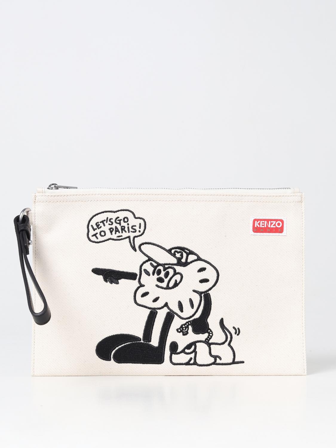 Kenzo Clutch Woman White