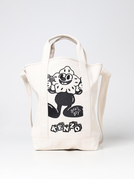 Kenzo Tote Bags Woman White