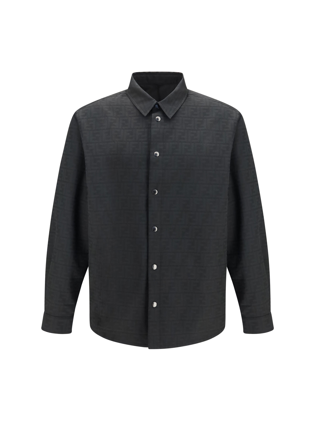 Fendi FF jacquard nylon Shirt - Black