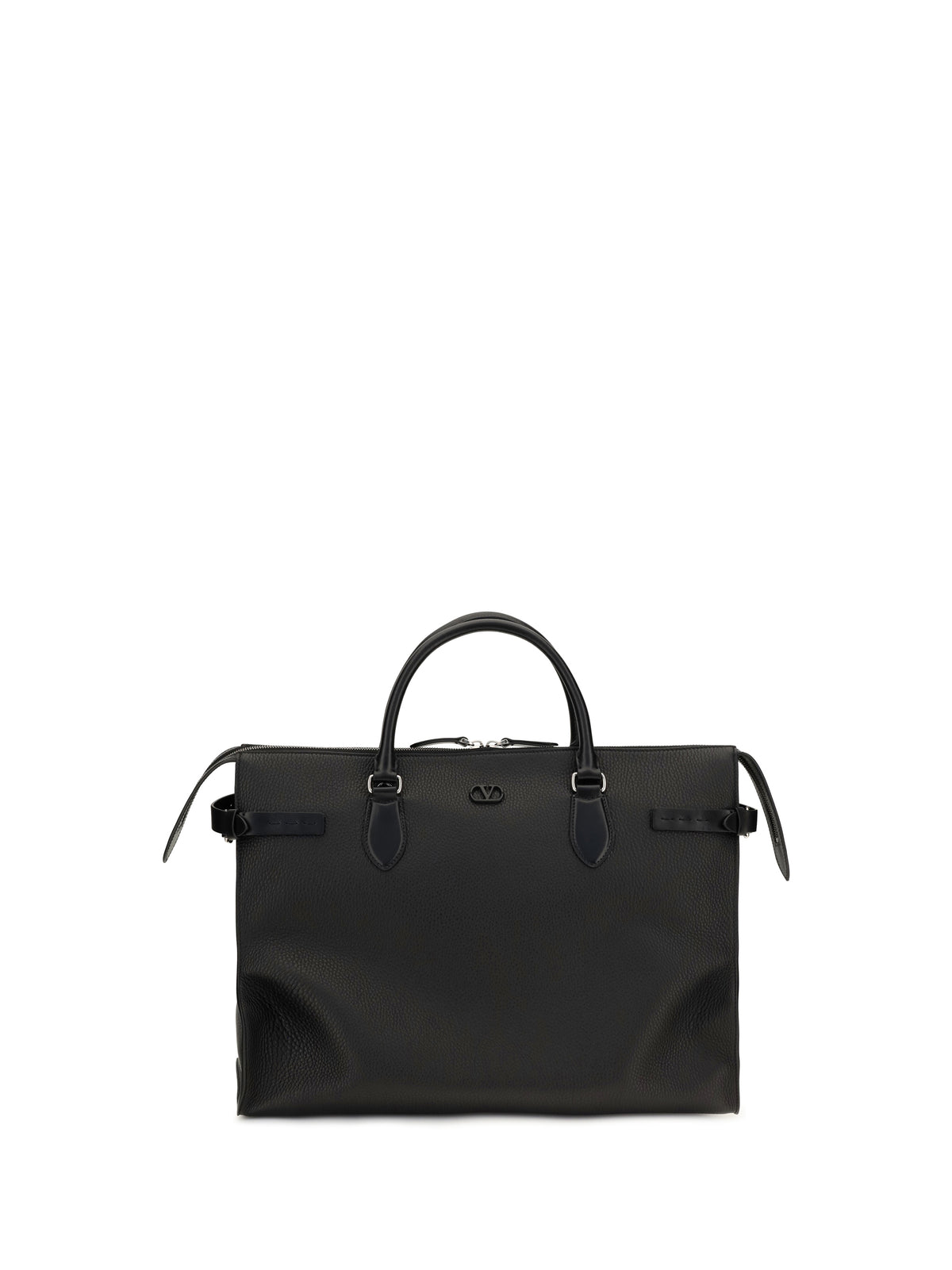 Valentino Garavani Large Antibes Top Handle Bag - Black