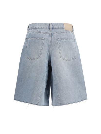 Our Legacy Denim Shorts - Pale Coast
