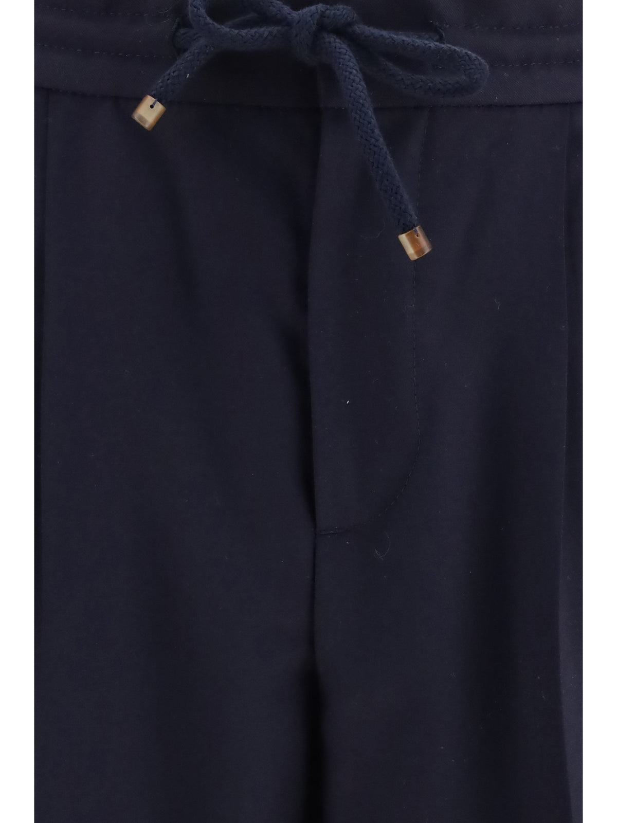 Brunello Cucinelli Virgin wool Pants - Blue Colorato