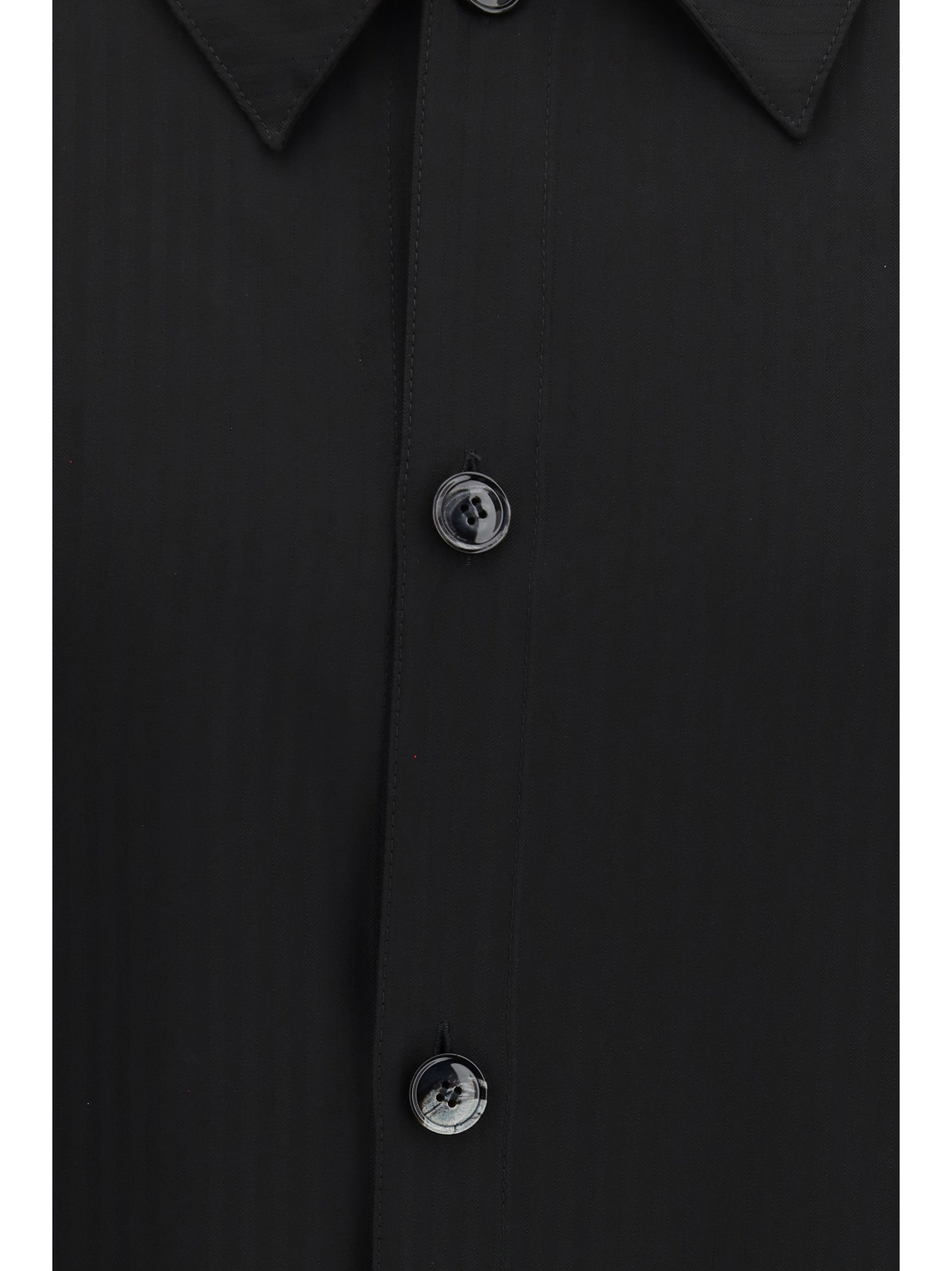 GIORGIO ARMANI Chevron viscose twill Shirt