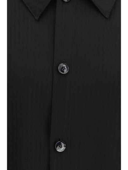 GIORGIO ARMANI Chevron viscose twill Shirt
