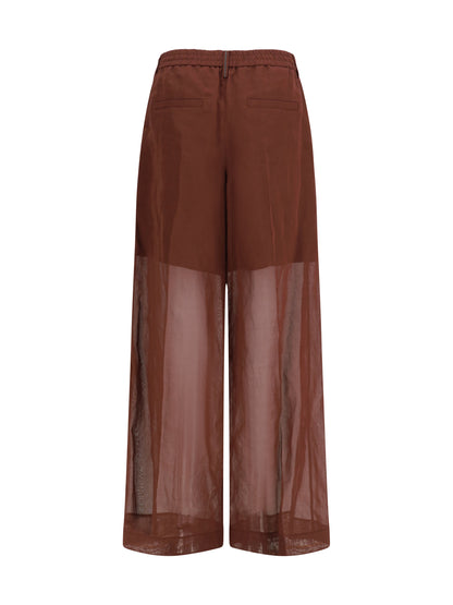 Brunello Cucinelli Sartorial Track Pants - Mulberry