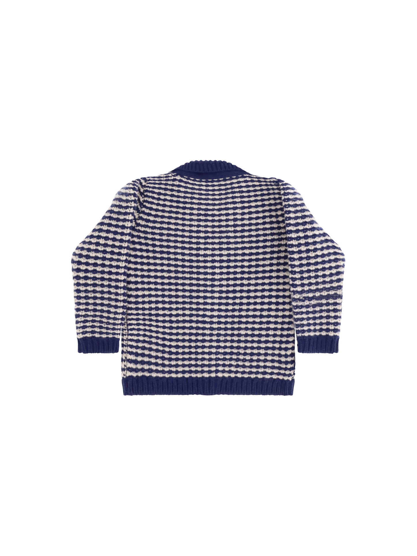 GUCCI Striped wool Cardigan with Mr. Happy for Boy