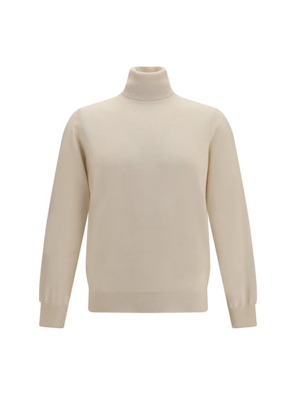 Brunello Cucinelli Turtleneck Sweater - Burro+Nebbia