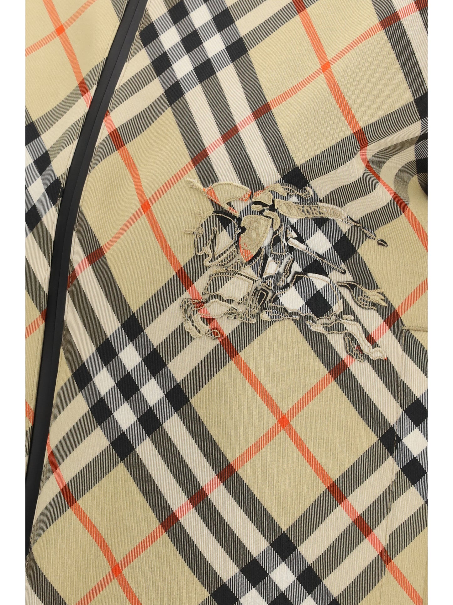 BURBERRY Reversible cropped check Jacket