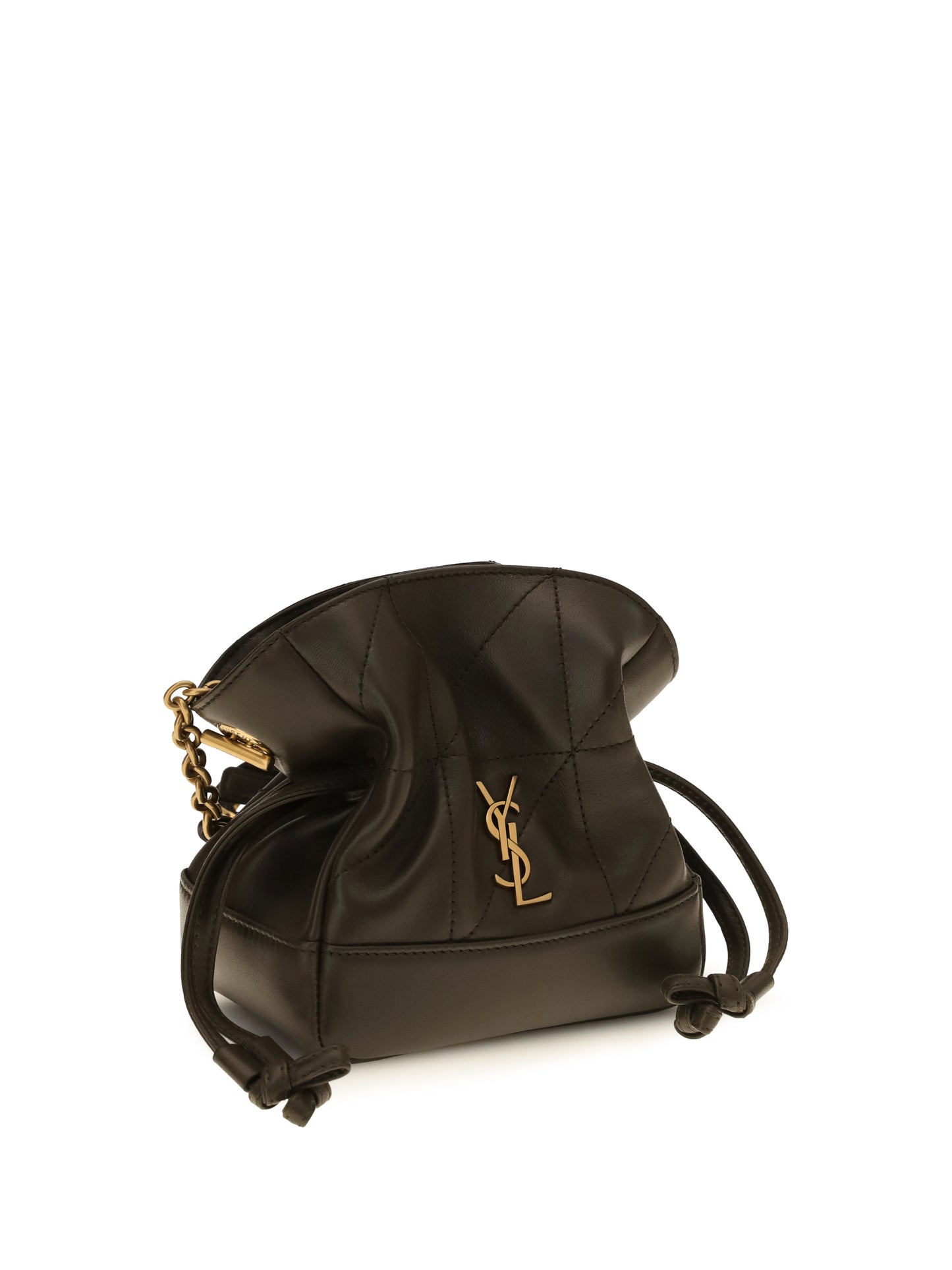 SAINT LAURENT Jamie mini leather Clutch Bag