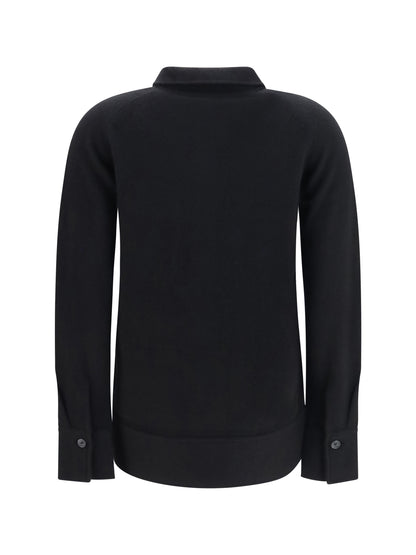Toteme Cashmere Shirt - Black