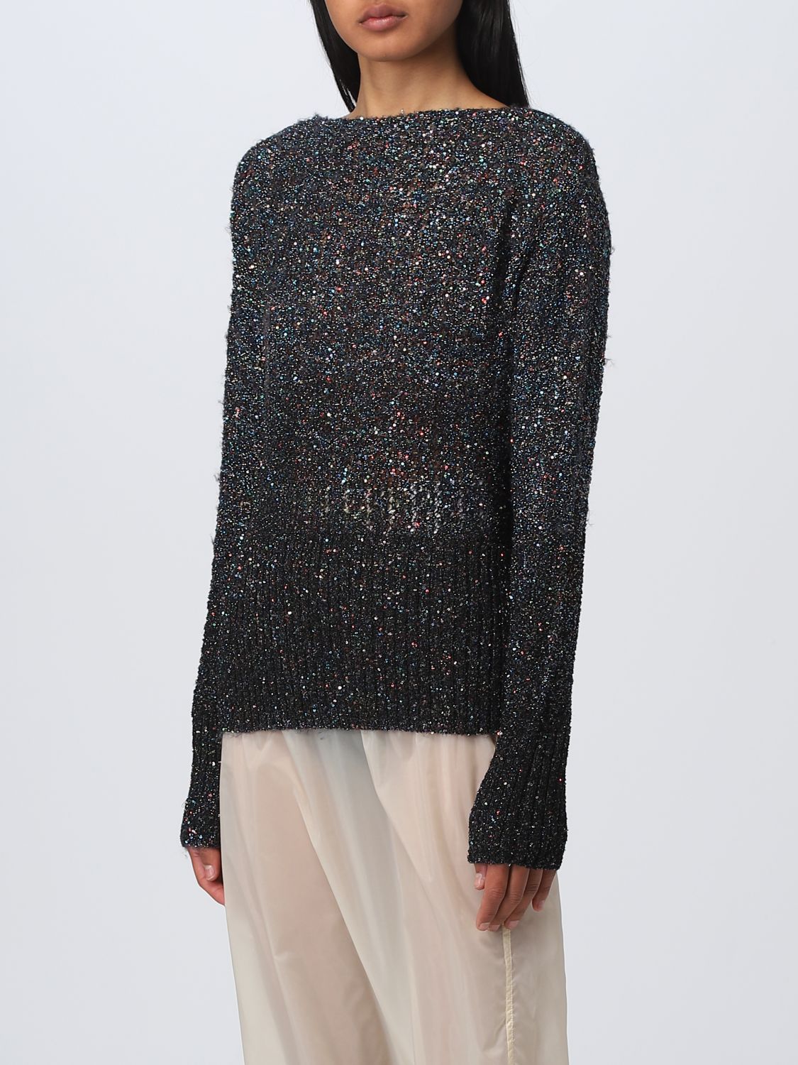 Maison Margiela Sweater Woman Blue