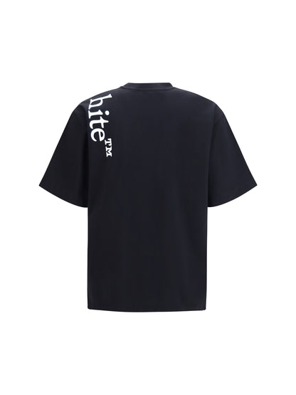 Off-White Vertical Bookish Skate T-shirt - Black