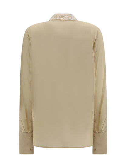 Fendi Georgette Shirt - Pergamena