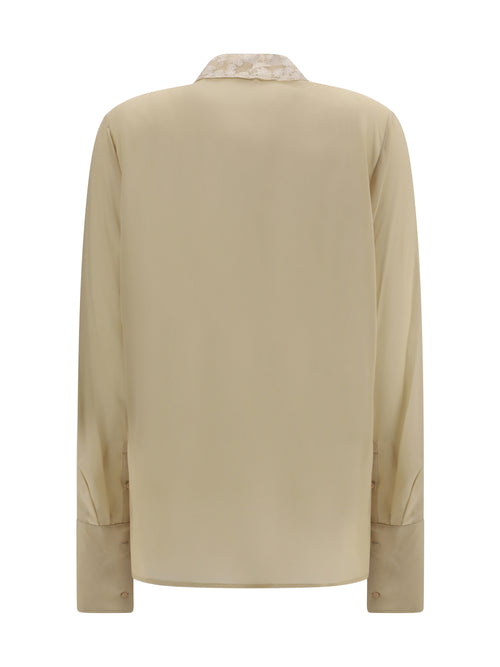 Fendi Georgette Shirt - Pergamena