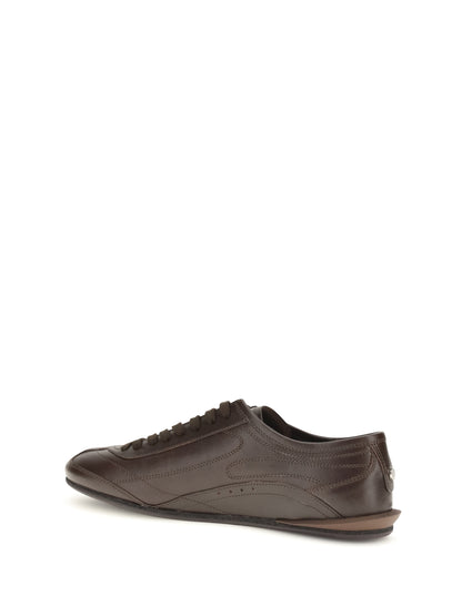 Dolce & Gabbana Lipari Low-Top Sneakers - Cioccolato Fondente
