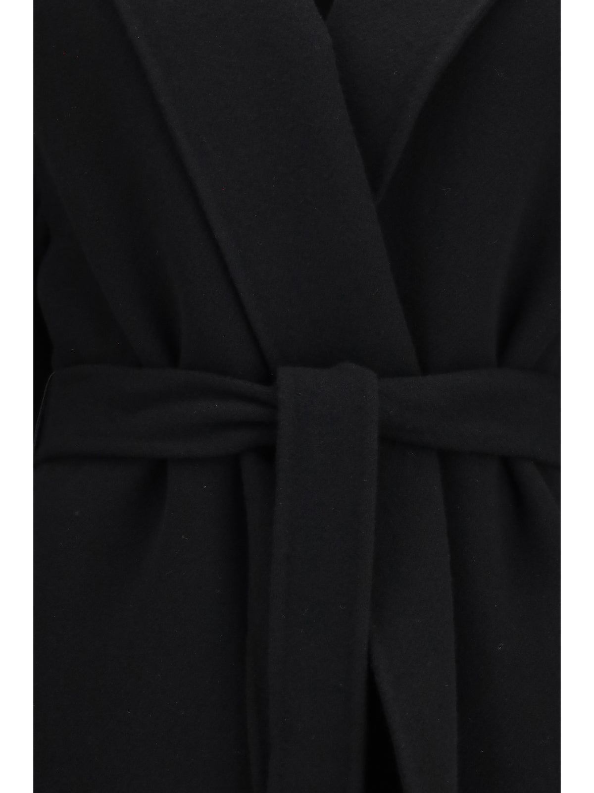 The Row Ciara wool and cashmere Coat - Black