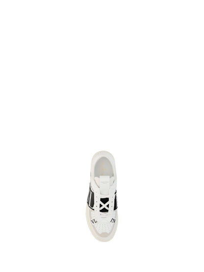 Valentino Garavani Low-Top Sneakers - White/Black-Bia/Bia/Ice/Bia-Ne