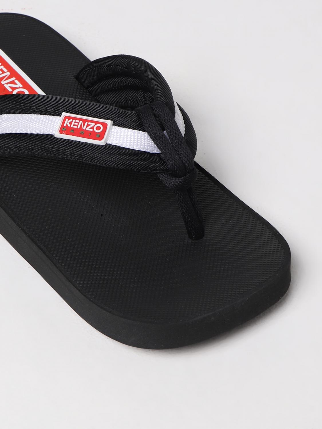Kenzo Sandals Men Black