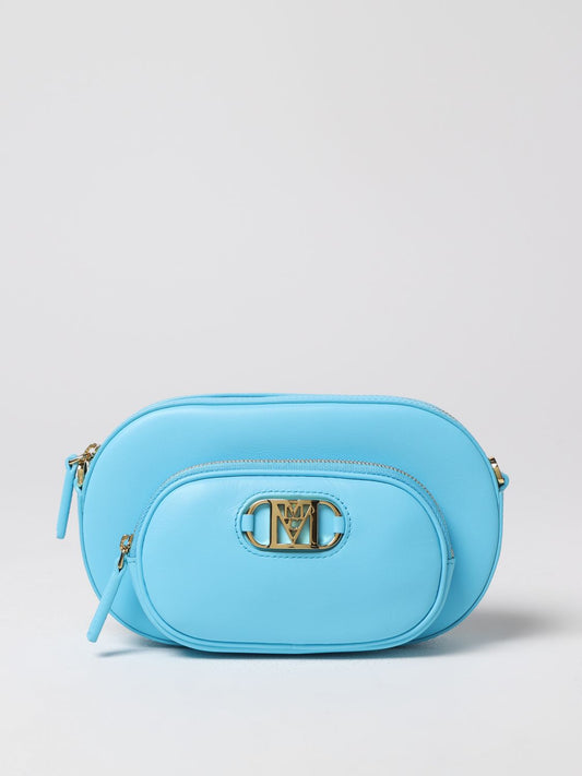 Mcm Mini Bag Woman Gnawed Blue