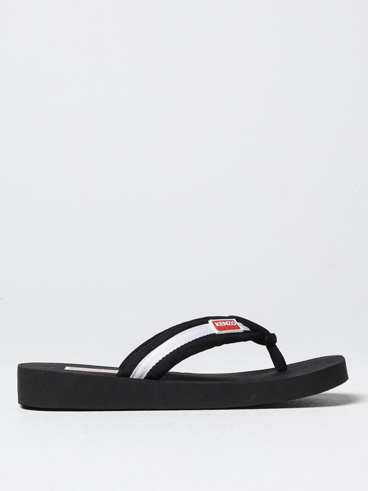 Kenzo Flat Sandals Woman Black