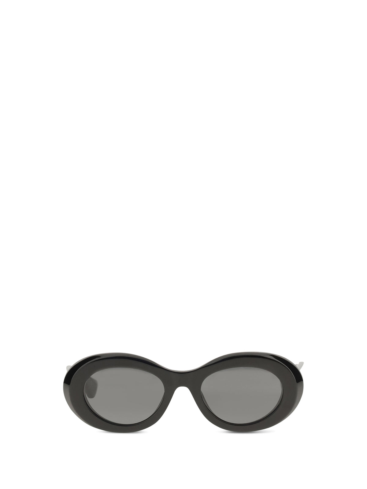 Valentino Garavani VG0057S Oval Sunglasses - Black-Black-Grey