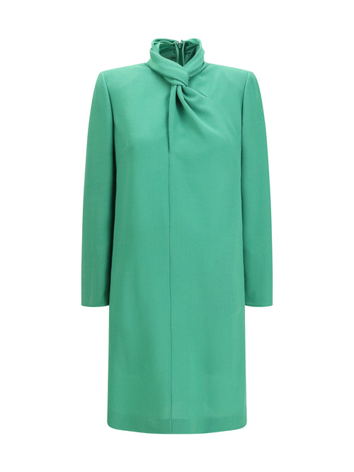 Valentino Wool Dress with knotted neck - Amazone