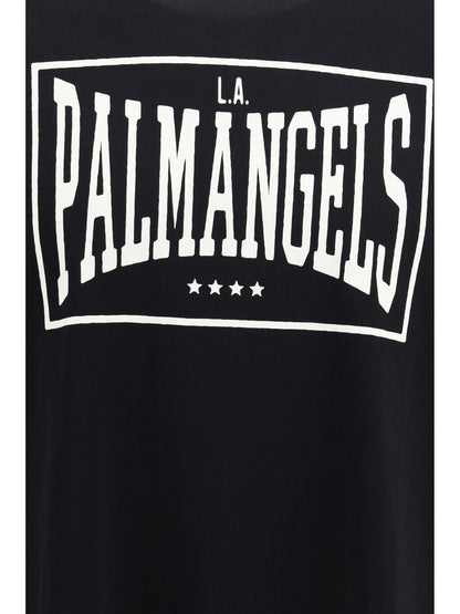 Palm Angels Vintage Box Logo T-shirt - Black-Off White
