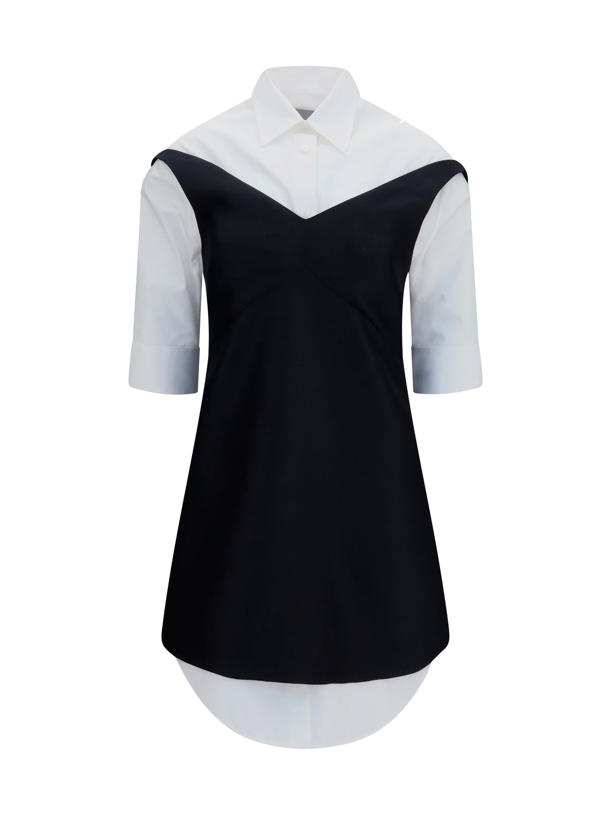 Balenciaga Hybrid Shirt Dress - Black