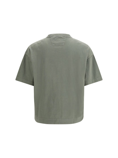 C.P. COMPANY 20/1 Jersey Short Sleeve Boxy Logo T-Shirt
