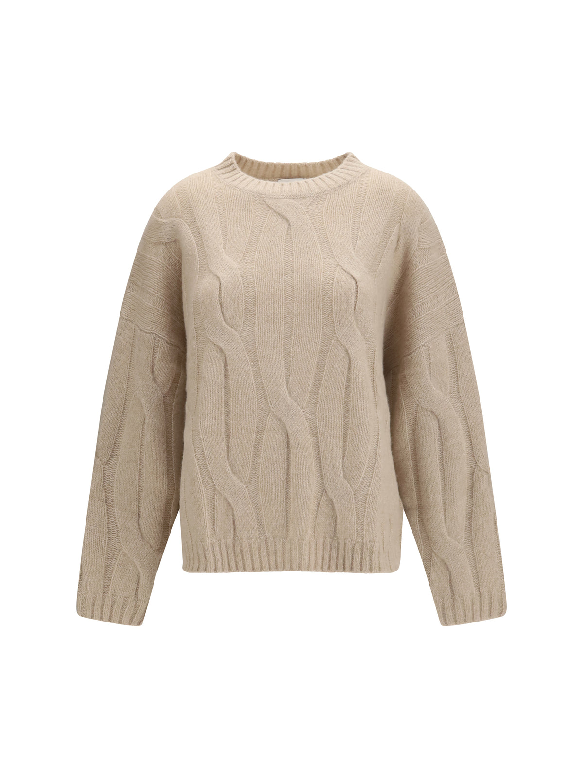 Allude Cashmere and silk Sweater with voluminous sleeves - 48