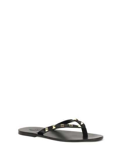 VALENTINO GARAVANI Rockstud thong Sandals