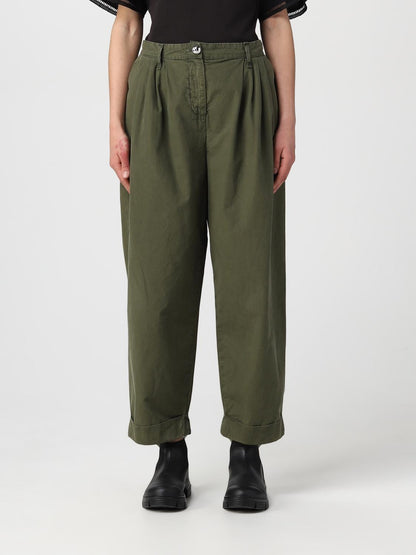 Pinko Pants Woman Green