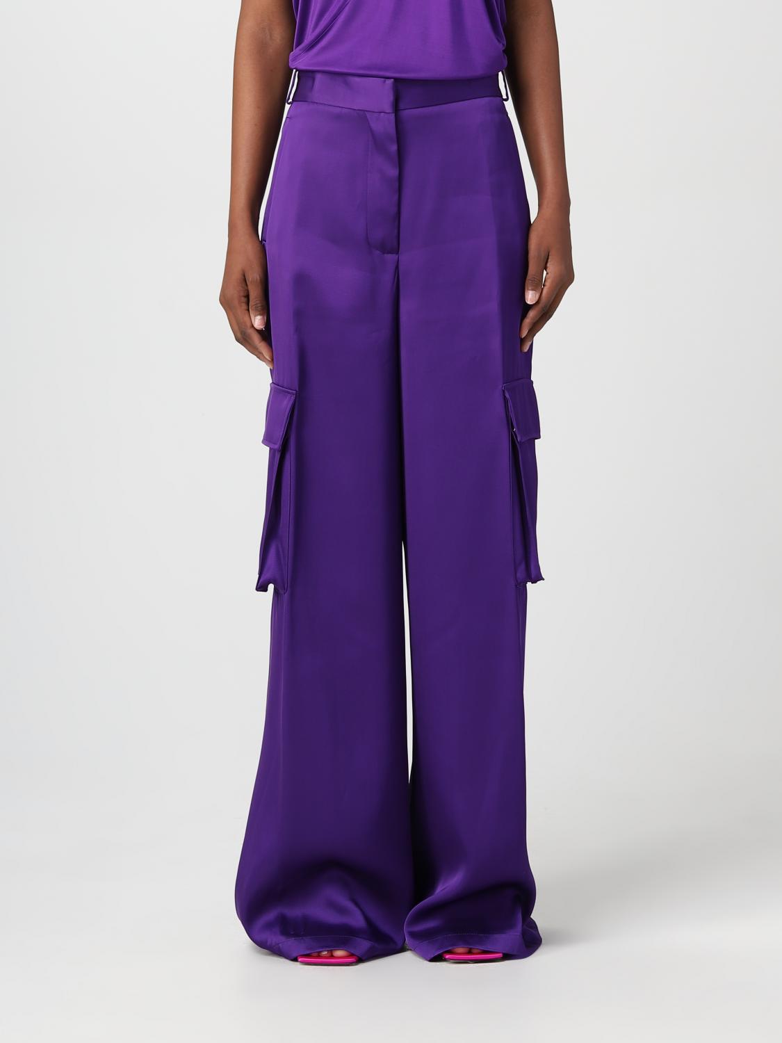 Versace Pants Woman Violet