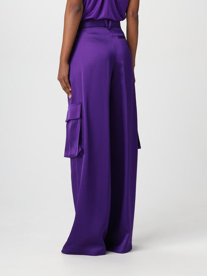Versace Pants Woman Violet