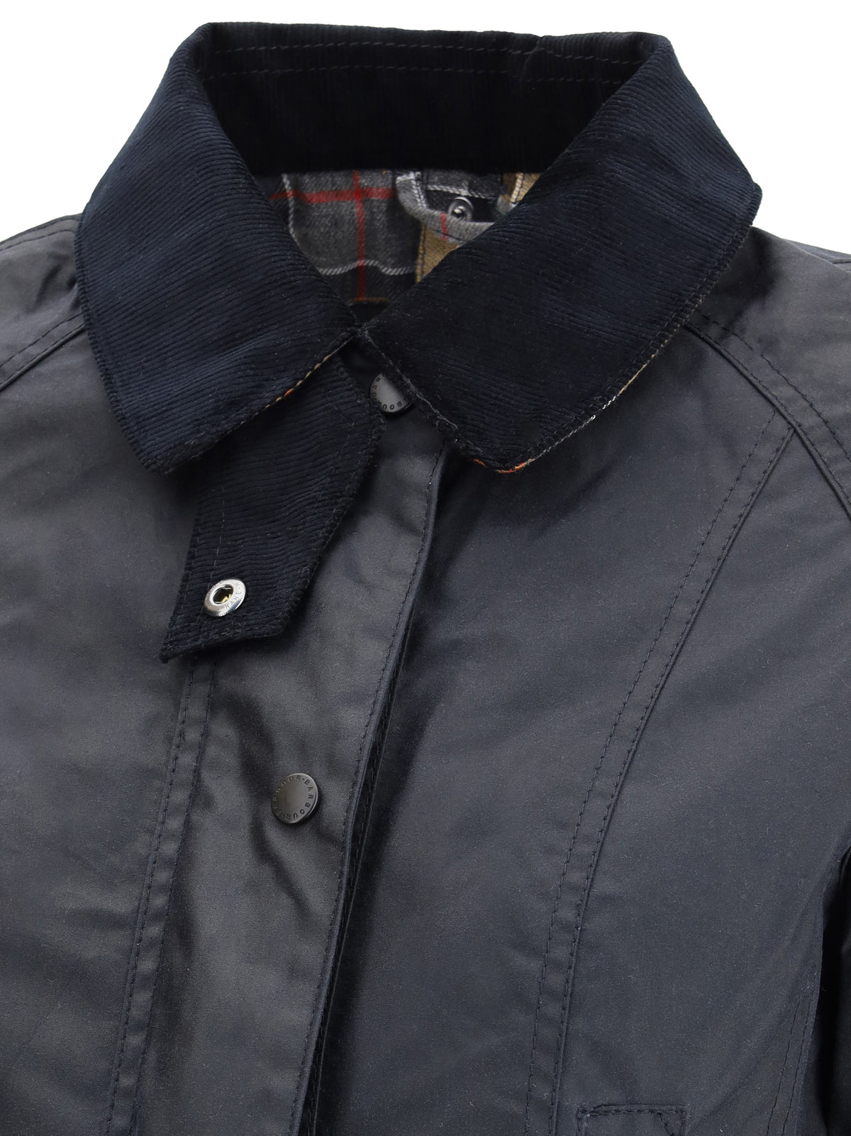 Barbour Breadnell waxed Jacket - Navy