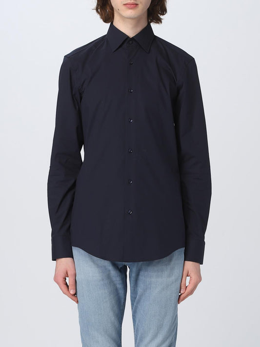 Boss Shirt Men Blue