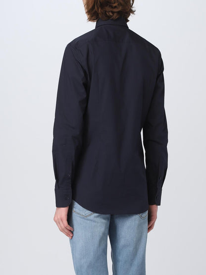 Boss Shirt Men Blue