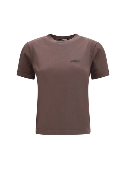 Jacquemus Logoed T-shirt - Brown