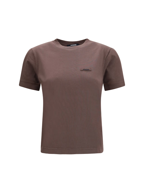 Jacquemus Logoed T-shirt - Brown