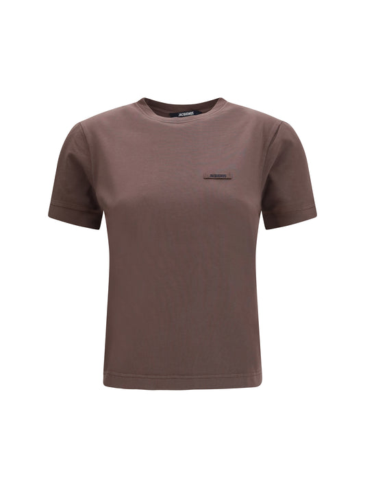 Jacquemus Logoed T-shirt - Brown